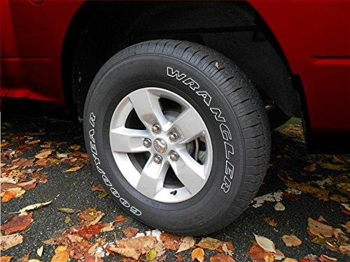 Gloss Black 17" Hub Cap Wheel Skins for 2013-2018 Ram 1500 - Set of 4