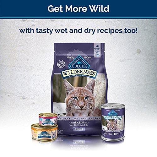 Blue Wilderness Grain-Free Soft--Moist Chicken & Turkey Recipe Cat Treats 2-Oz