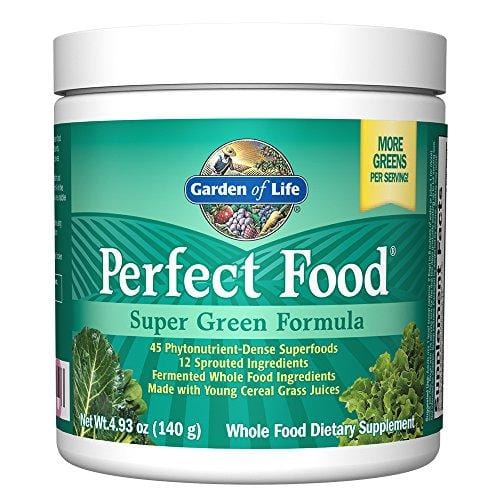 Garden of Life Whole Food Vegetable Supplement - Perfect Food Green Superfood Dietary Powder, 140g