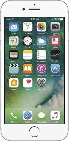 Apple iPhone 7, AT&T, 32GB - Silver (Renewed)