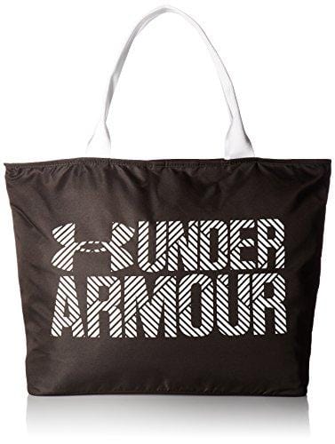 Under Armour Women's Big Wordmark Tote 2.0,Black (001)/White, One Size