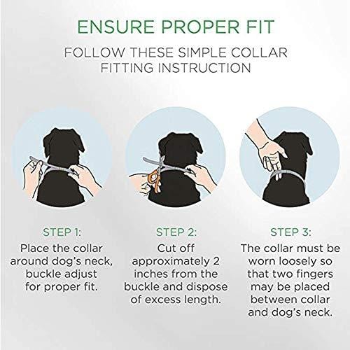 Adjustable Flea and Tick Collar for Dog, Pet Anti-Mosquito Collar 2 Pack Anti-Flea Anti-Mosquito Natural Insect Essential Oil Anti-Mite Pet Collar