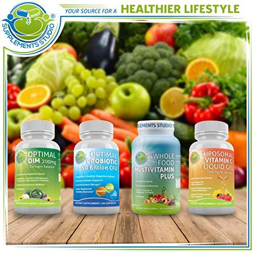Probiotic 50 Billion CFU, Prebiotic, Digestive Enzymes, 2 Month Supply, 60 DRcaps for Men and Women Healthy Digestion - Lactobacillus Acidophilus, Shelf Stable, Gluten Dairy Free & Vegetarian Friendly