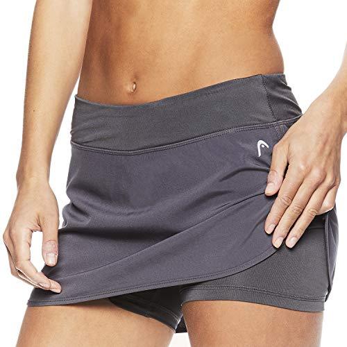 HEAD Women's Athletic Tennis Skort - Performance Training & Running Skirt - Medium Grey Spike Skort, X-Small [product _type] HEAD - Ultra Pickleball - The Pickleball Paddle MegaStore