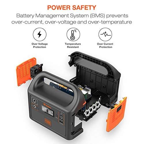 Jackery Portable Power Station Explorer 160, 167Wh Solar Generator Lithium Battery Backup Power Supply with 110V/100W(Peak 150W) AC Outlet for Outdoors Camping Fishing Emergency