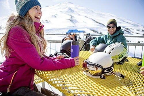 Hydro Flask Wide Mouth BPA Free Travel Mug Hydro Flip Lid, Black