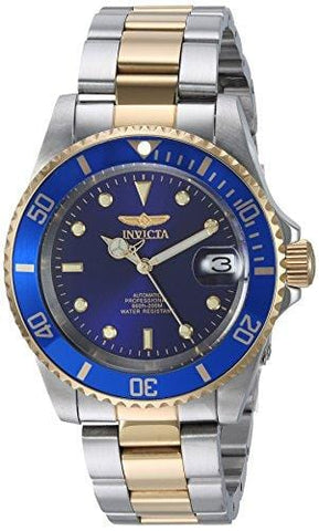 Invicta Men's 8928OB Pro Diver Gold Stainless Steel Two-Tone Automatic Watch [product _type] Invicta - Ultra Pickleball - The Pickleball Paddle MegaStore