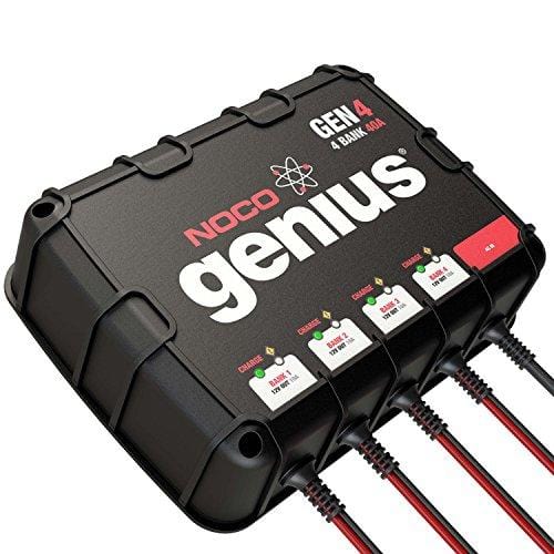 NOCO Genius GEN4 40 Amp 4-Bank On-Board Battery Charger