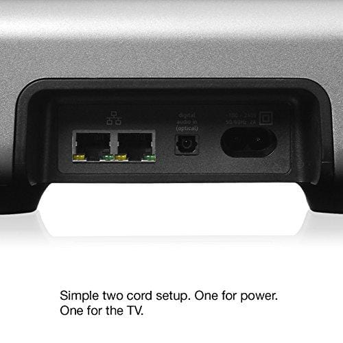 Playbar, the mountable soundbar for TV, movies, music, and more.