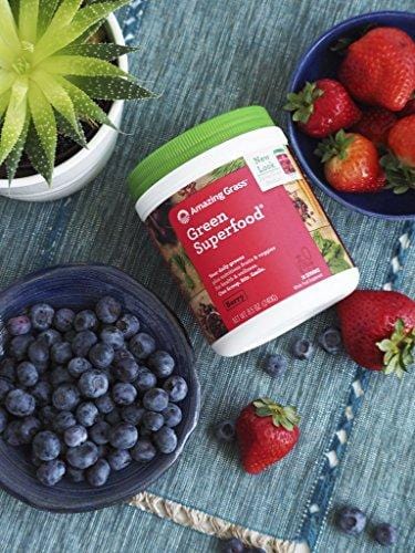 Amazing Grass Green SuperFood Berry, 100 Servings, 28.2 Ounce