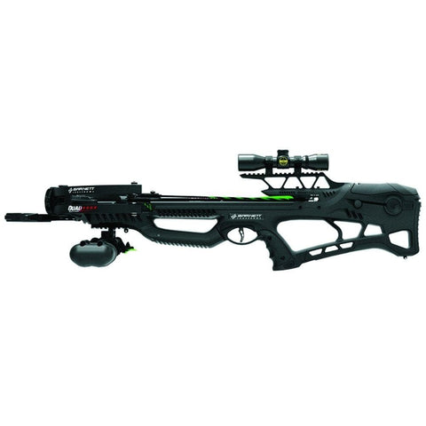 BARNETT 4 x 32 Scope Quad Edge Crossbow, Black, Regular