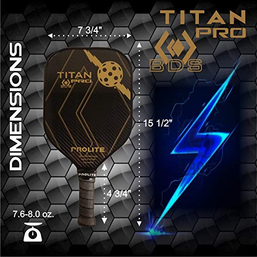 PROLITE Titan Pro BDS – Premium Metallic Edition (Silver Lining)