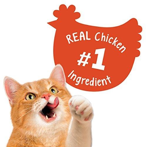 Purina Friskies Made in USA Facilities Cat Treats; Party Mix Original Crunch - 20 oz. Canister