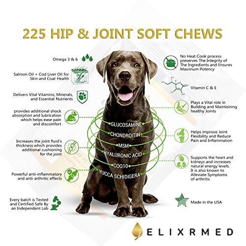 ElixrMED Organic Hemp Oil Treats for Dogs and Cats - Full Spectrum Hemp Oil Nuggets for The Relief of Anxiety, Inflammation, Painful Joints, and Overall Wellness for Your Dogs and Cats