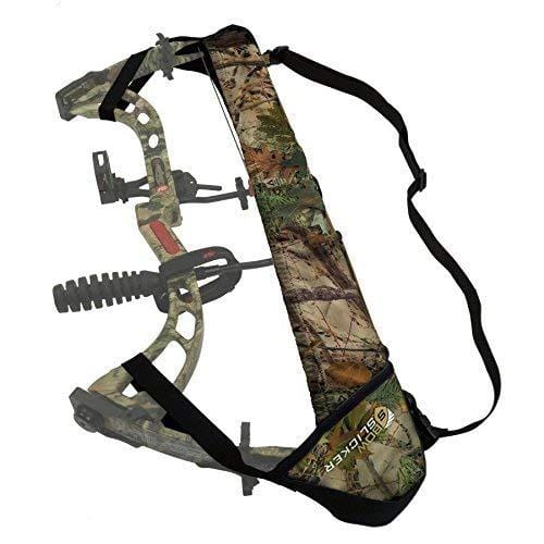 Slicker Weatherproof Bow Sling for Archery, Soft and Compact Bow Case for Hunting Gear Accessories, Cam and String Protector - Alpine Mountain Camo