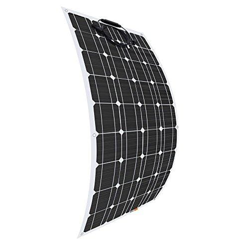 Giosolar 200 Watt 12 Volt Solar Marine Kit Monocrystalline Panel with 20A LED Charge Controller for RV Solar Charging Off-Grid System