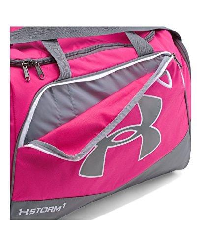 Under Armour Team Storm Undeniable Medium Duffle, Tropic Pink (654)/Silver, One Size