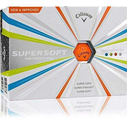 Callaway Supersoft Golf Balls, Prior Generation, (One Dozen), Multi [product _type] Callaway - Ultra Pickleball - The Pickleball Paddle MegaStore