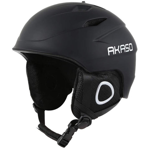 AKASO Ski Helmet, Snowboard Helmet - Climate Control Venting, Dial Fit, Goggles Compatible, Removable Fleece Liner and Ear Pads, Safety-Certified Snow Helmet for Men & Women