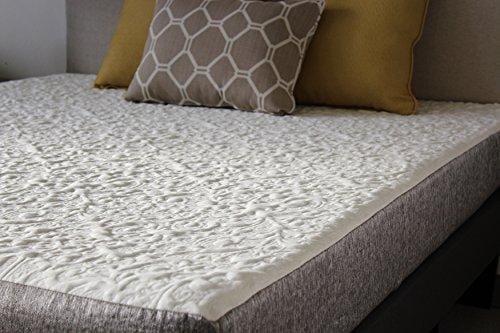 TRAVEL HAPPY WITH A 8 INCH SHORT QUEEN (60" x 75" Inches) Cool Sleep Gel Memory Foam Mattress with Premium Textured 8-Way Stretch Cover for Campers, Rv's and Trailers MADE IN THE USA