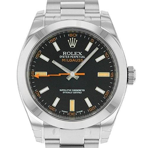 Rolex Milgauss Blue Dial Stainless Steel Mens Watch 116400GV