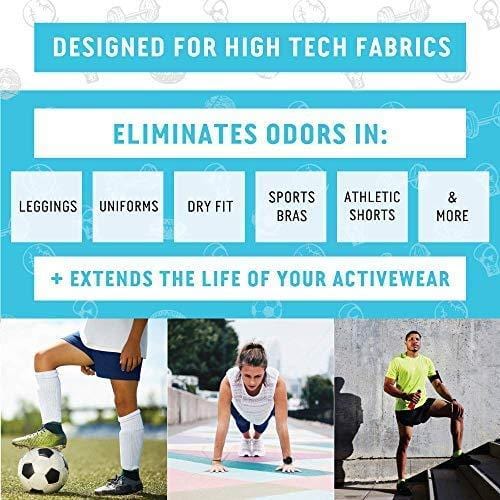 Rockin' Green Platinum Series Active Wear Laundry Detergent Powder, 45 oz. - All Natural, Biodegradable, and Eco-Friendly