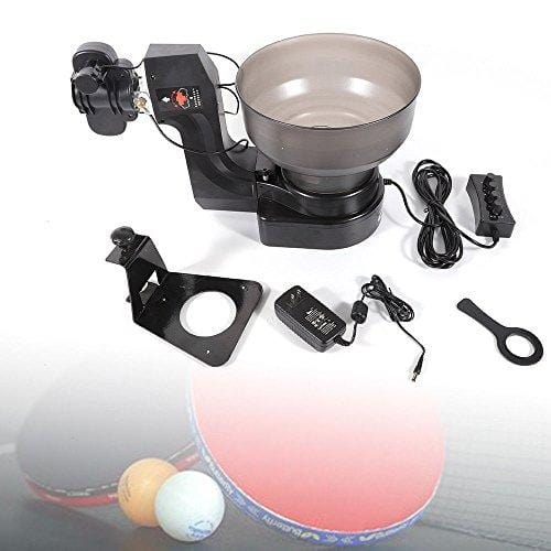 GDAE10 Table Tennis Robot,Automatic Ping Pong Ball Machine Training Ball Switch Automatic Ball Machine Training 36W (US Stock)