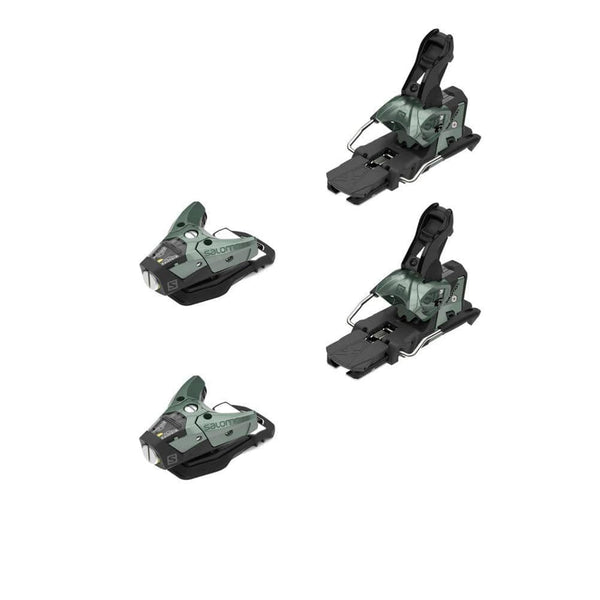 Salomon STH2 WTR 16 Ski Bindings 2020-115mm/Oil Green