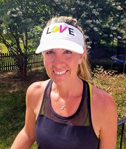 Love Tennis Visor. Perfect Tennis Visors for Women
