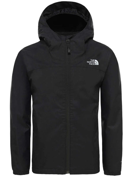 The North Face Boys' Warm Storm Jacket, TNF Black, M