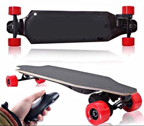 Electric Skateboard Longboard By Falcon Board - Powerful 1200W Brushless Motor - 8AH Lithium Battery - Bluetooth Remote - 100% Canadian Maple Deck