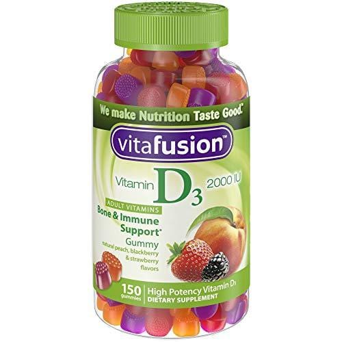 Vitafusion Vitamin D3 Gummy Vitamins, 150 ct