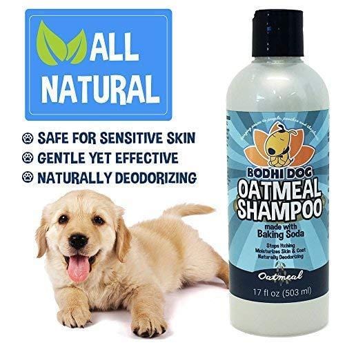 All Natural Anti Itch Oatmeal Dog Shampoo and Conditioner | Hypoallergenic Conditioning Deodorizing Formula for Dogs Cats & Pet | Treatment Wash Soothe Dry Itchy Skin | Aloe for Allergy Relief