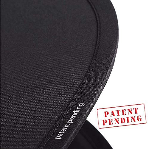 Himal Collapsible Portable 5 Holes Cornhole Game Cornhole Set Bounce Bean Bag Toss Game with 10 Bean Bags,Tic Tac Toe Game Double Games (3 x 2-Feet, Single Board)