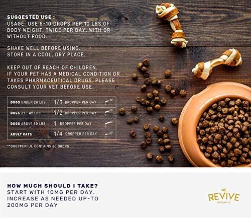 Organic Hemp Oil Extract for Dogs & Cats - 250MG - Helps Relief Joint Pain, Anxiety & Hips Pain for Dog & Cat. Pets Calming Treats. Zero THC, Full Spectrum Hemp Extract, Natural Arthritis Supplement.