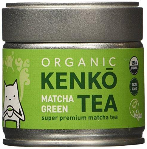 KENKO Matcha Green Tea Powder [USDA Organic] Ceremonial Grade - Japanese, Green, 30g (1oz)