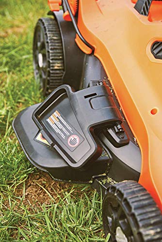 BLACK+DECKER Lawn Mower, Corded, 13 Amp, 20-Inch (BEMW213),Orange