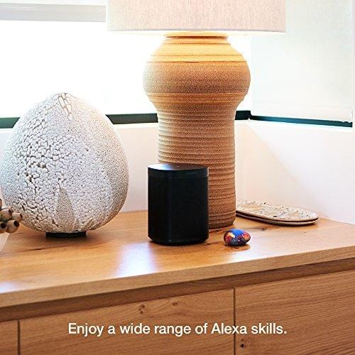 All-new Sonos One - 2-Room Voice Controlled Smart Speaker with Amazon Alexa Built In (Black)