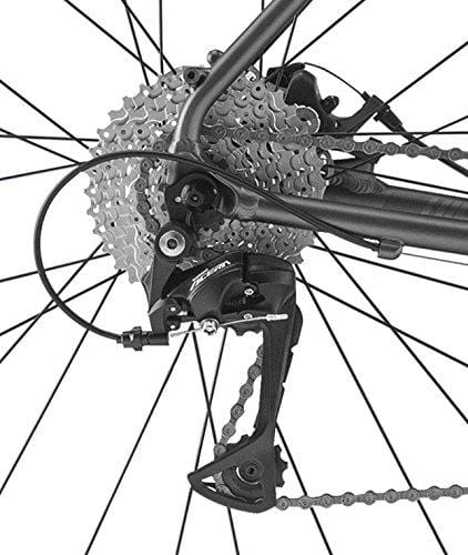 Diamondback Bicycles Haanjo 1 Gravel Adventure Road Bike, Silver, 56cm, Matte Silver, 56cm/Large