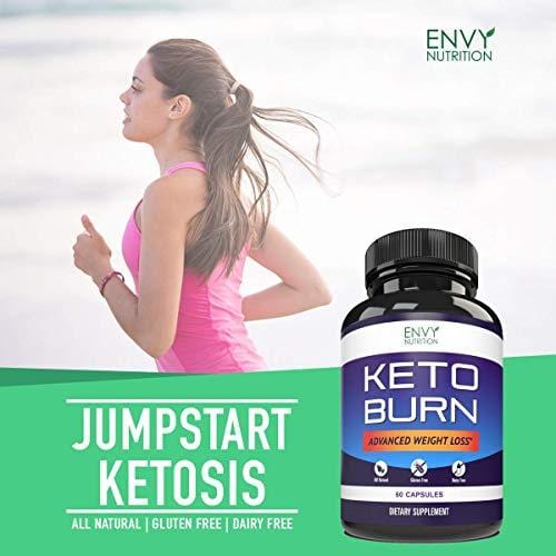 Keto Burn Diet Pills – Advanced Weight Loss - BHB Salts Burn Fat, Support Ketosis, Boost Energy and Enhance Focus