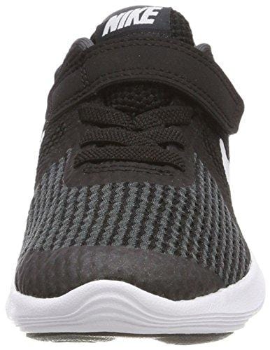 Nike Boys' Revolution 4 (PSV) Running Shoe, Black/White-Anthracite, 11.5C Youth US Little Kid