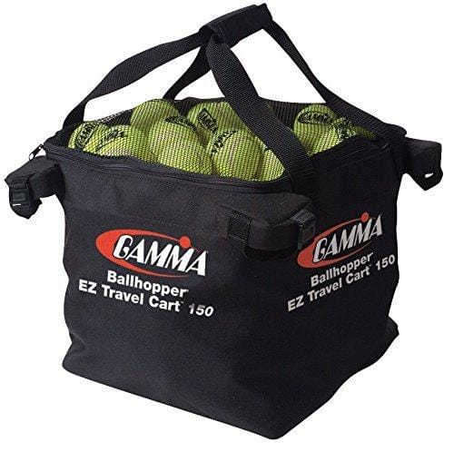 Gamma Sports EZ Travel Cart Pro 150 Ball Hopper, Black [product _type] Gamma Sports - Ultra Pickleball - The Pickleball Paddle MegaStore