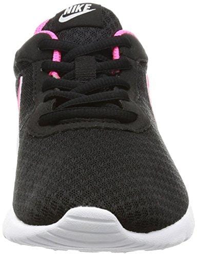 Nike Kids Tanjun (GS) Black/Hyper Pink White Running Shoe (5 M US Big Kid)