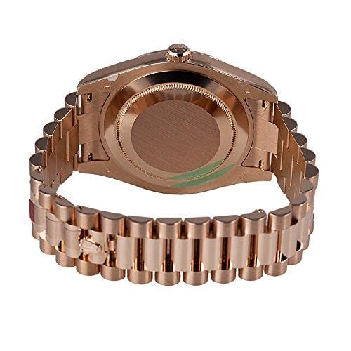 Rolex Day-Date II 41 President Everose Gold Watch Chocolate Dial 218235