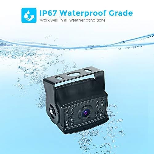 AUTOLOVER Backup Camera, Wireless Backup Camera for Truck, RV, Camper, Trailer, WiFi Backup Camera with Night Vision and IP67 Waterproof for iPhone, iPad or Andriod Devices