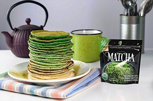The Oriental Organic Matcha Green Tea Powder Organic-(Premium Culinary Grade) - USDA & Vegan Certified-30g (1.06 oz) Perfect for Baking, Smoothies, Latte, Iced Tea, Ice Cream. Gluten & Sugar Free