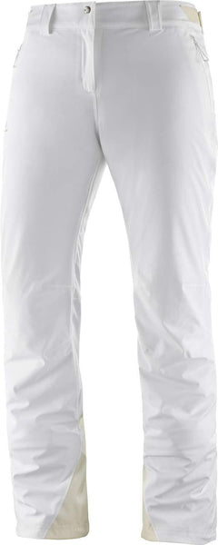 SALOMON IceMania Ski Pants White Womens Sz L
