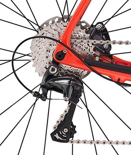 Diamondback Bicycles Haanjo 7C Carbon Gravel Adventure Road Bike, Orange, 59cm/X-Large