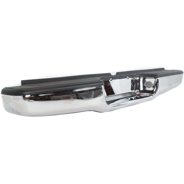 BUMPERS THAT DELIVER - Chrome, Steel Rear Step Bumper Assembly for 1995-2004 Toyota Tacoma Pickup 95-04, TO1102215