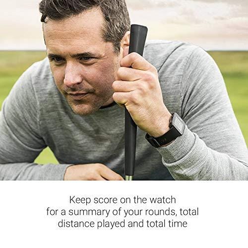 Garmin Approach S10 Lightweight GPS Golf Watch, Powder Grey - (010-02028-01) w/ 1 Year Extended Warranty